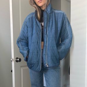 Altar’d State Faux Jean Puffer